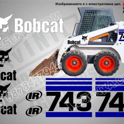Bobcat 743 стикери