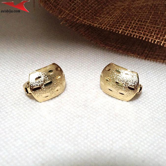 Обеци с 14К златно покритие