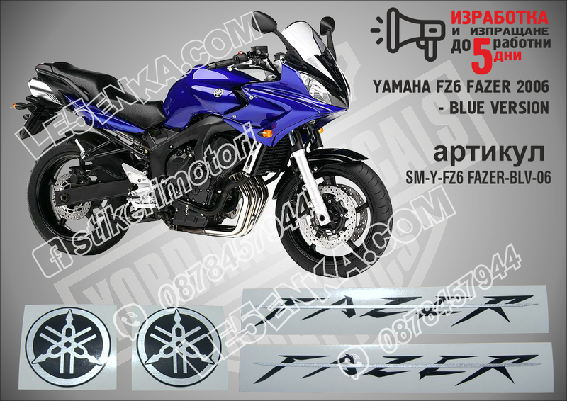 Yamaha FZ6 Fazer 2006 - Blue Version