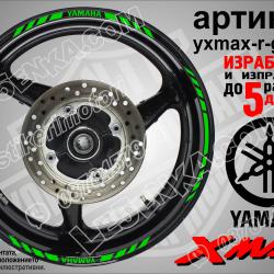 Yamaha Xmax Green кантове за джанти