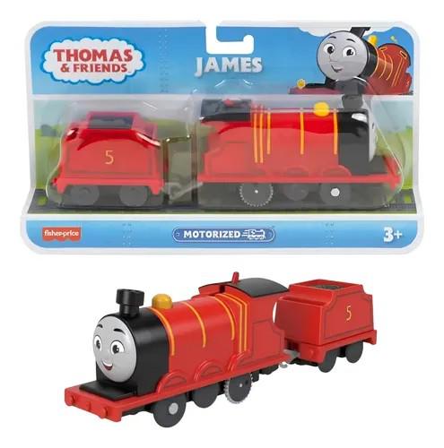 Оригинално моторизирано влакче Thomas & Friends - James - Джеймс  FIS