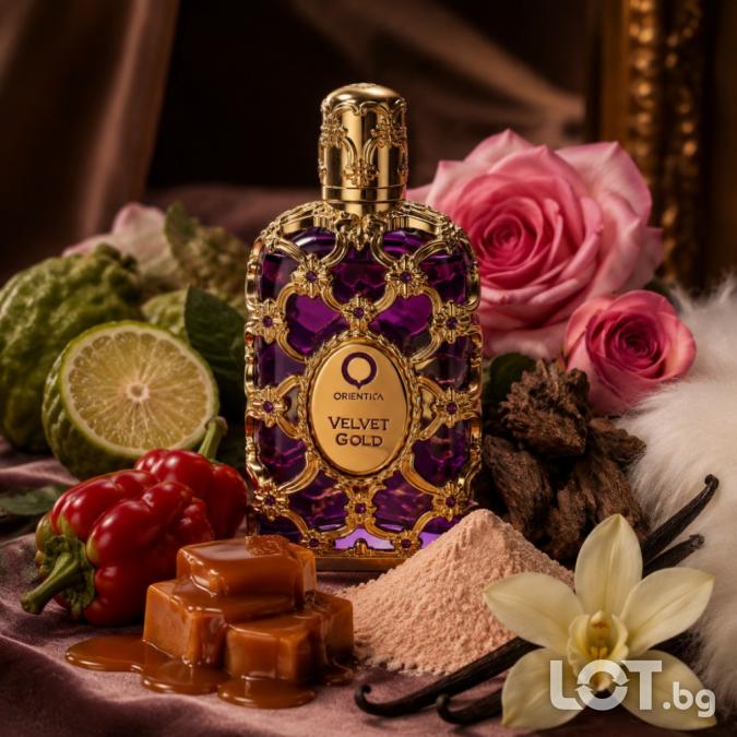Orientica Velvet Gold EDP 100ml  Луксозен парфюм за него и нея с кара