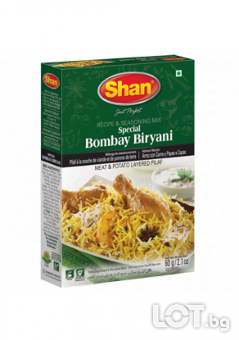 Shan Bombay Biryani Шан Микс подправки Бомбай Биряни 120гр