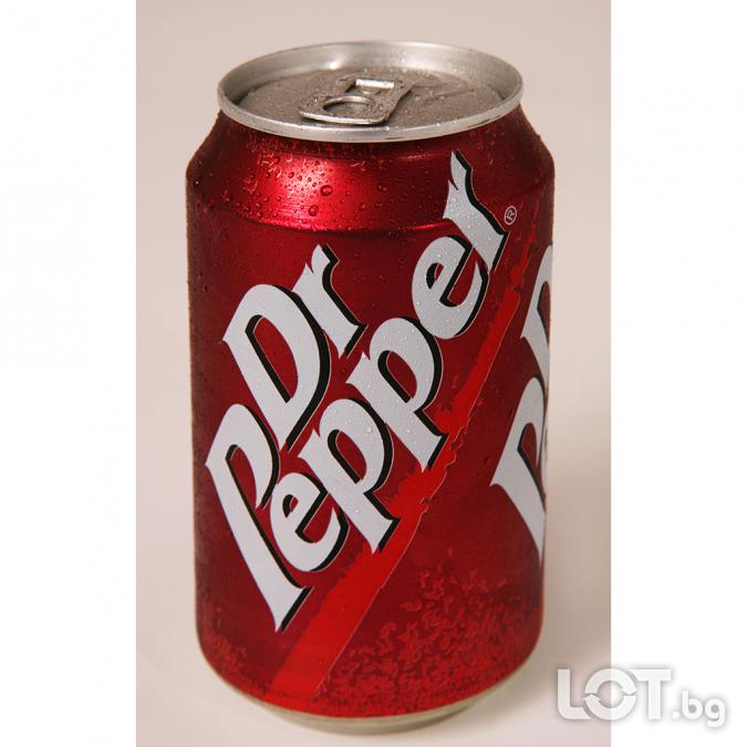 Dr. Pepper др. Пепър Газирана напитка с плодов вкус 330мл