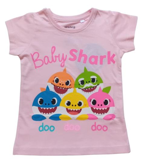 Блуза за момиче Малката акула Baby Shark