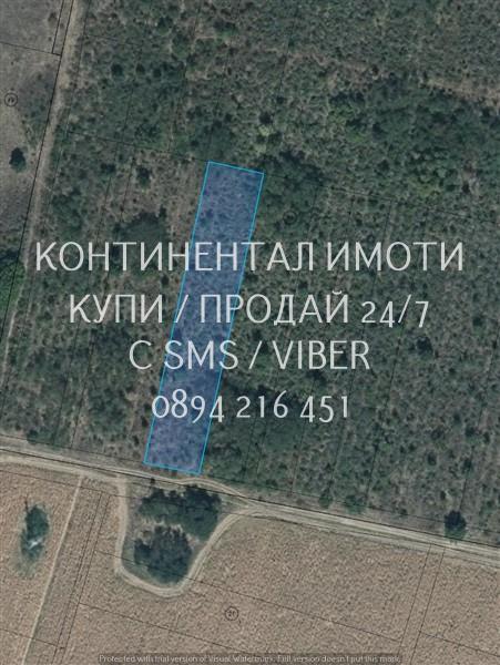 Код 63009. Овощна градина 3000м2, кат. 5-та. с правилна форма. на 600м