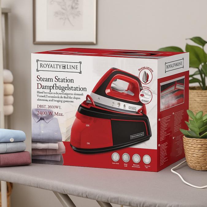 Професионален парогенератор Royalty Line Rl-dbst-2300w. 1