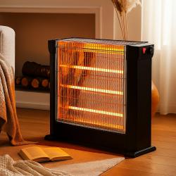 Кварцова печка Luxell Ks-2760, 2200w, 4 тръби