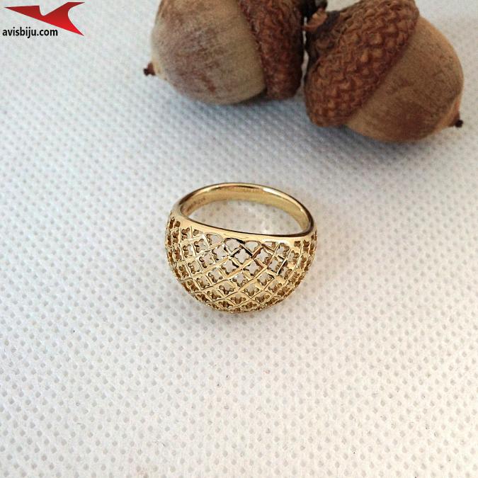 Пръстен с 14К златно покритие