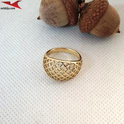 Пръстен с 14К златно покритие