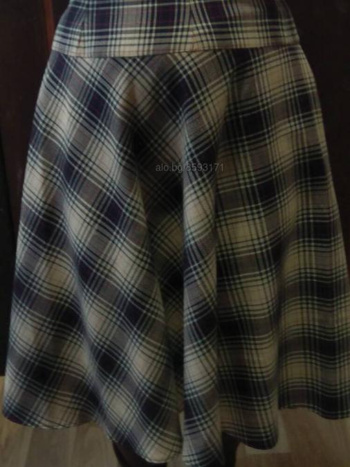 Пола - клош топла вълнена