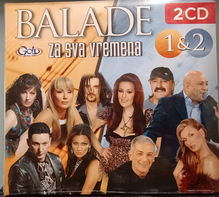 2 X CD Balade za sva vremena 1&2