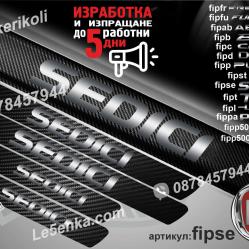 Fiat Sedici прагове от карбон