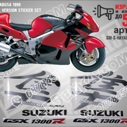 Suzuki Hayabusa 1999 - RED Black Version