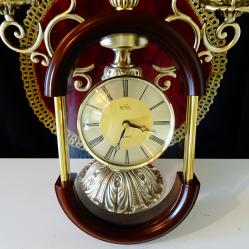 Немски стенен часовник Royal, позлата.
