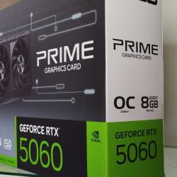 Видеокарта Asus Prime RTX 5060 OC 8GB Gddr7 Чисто Нова Гаранция 36м.