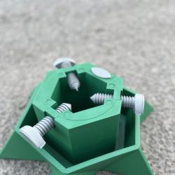 Стойка за коледна елха до 150 см. с воден резервуар ед. бройки