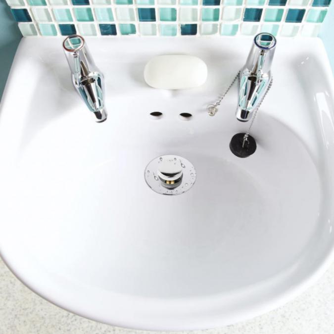 Тапа за мивка с филтър против запушване  Неръждаема стомана и месинг