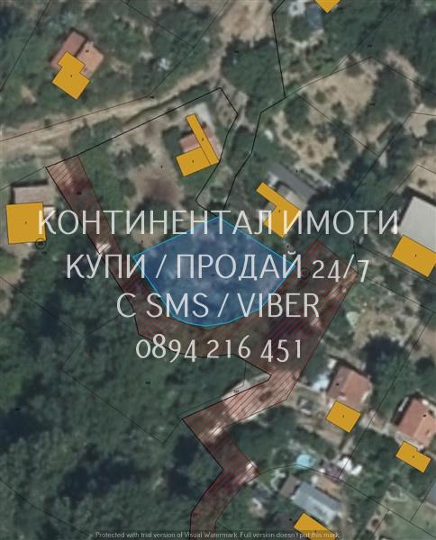 Панорамен парцел 440м2 близо до манастир Св. Георги, ток и вода