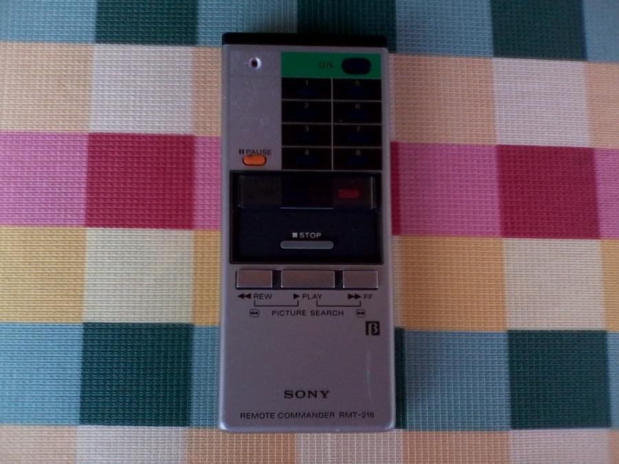 Sony Rmt-218-betamax