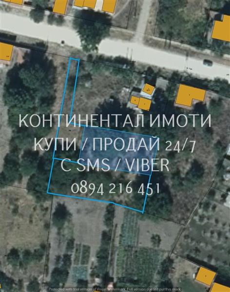 кодкд 63119. Дворно място вътрешно 430м2, до къщи ток и вода - идеално