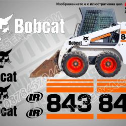 Bobcat 843 стикери