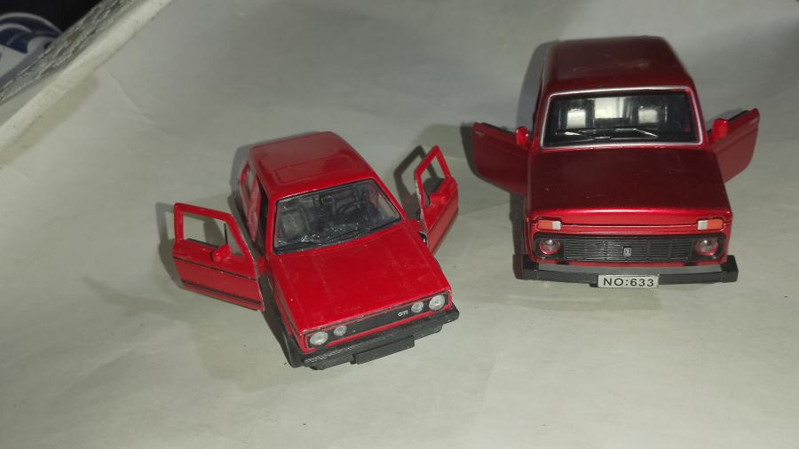 Мини модел на голф GTI във много добро състояние като нови