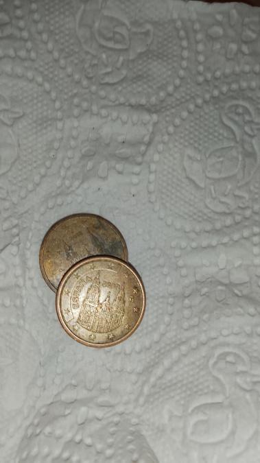 Колекционерски монета от 5 евро цента 2броя о