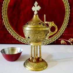 Бронзово кадило, православно, не ползвано.