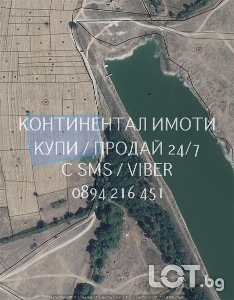 Код 70064. Панорамен имот 5400м2, до регулация, граничещ с път на окол