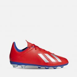 Намалени  Футболни обувки калеври Adidas X 18.4 FG Red Bb9379