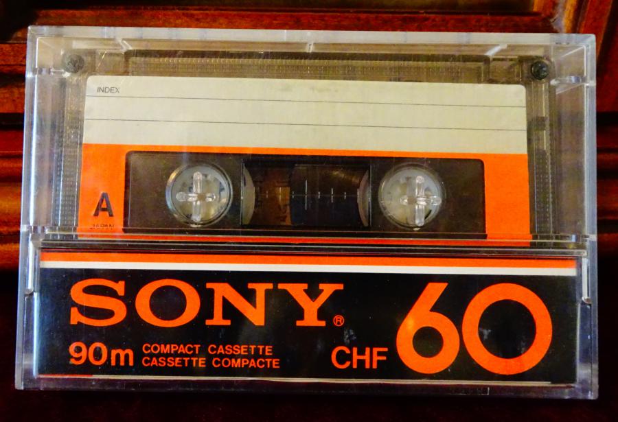 Sony Chf60 аудиокасета с Beatles 67