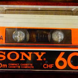 Sony Chf60 аудиокасета с Beatles 67
