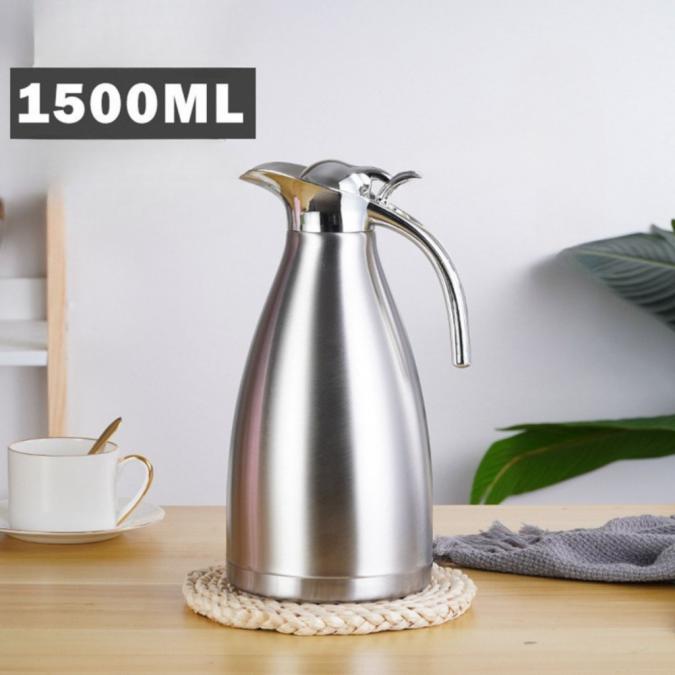 Комплект от 2 термоса Cheffinger 1L  1.5l сребрист чайник