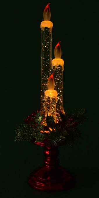 Празничен блясък и топлина с декоративни светещи свещи