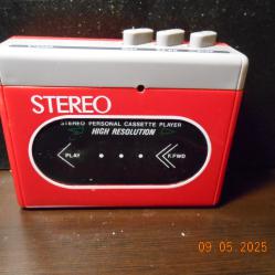 No name Walkman - red color vintage 89
