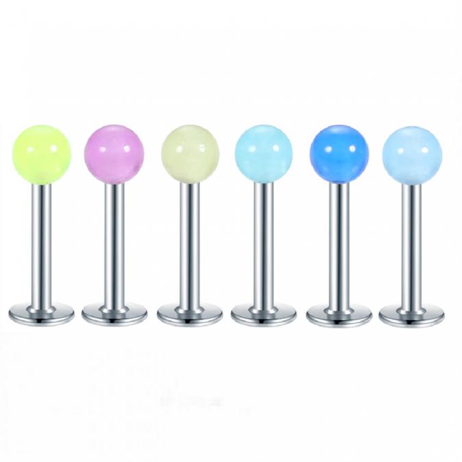 Обици за устна светещи в тъмното