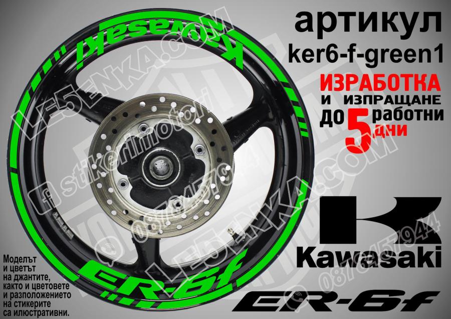 Kawasaki Er-6f Green