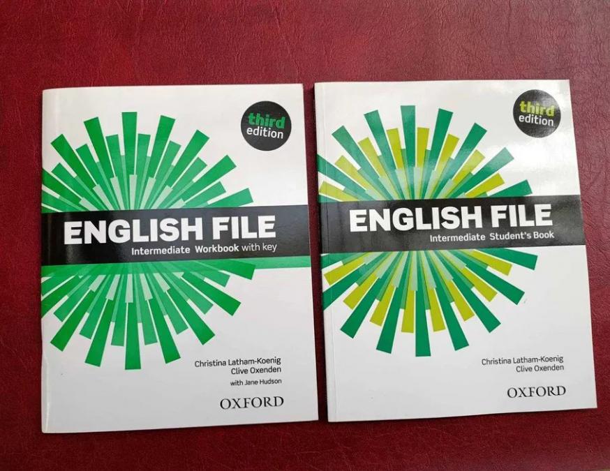 English File Intermediate Third Edition Oxford B1 B2 Учебник и