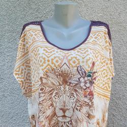 4XL 5XL Нова блуза Laura Torelli
