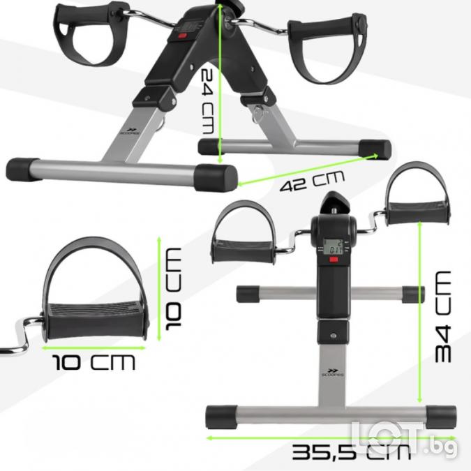 Велоергометър Bodyspin Core с LCD дисплей и регулируемо съпротивление