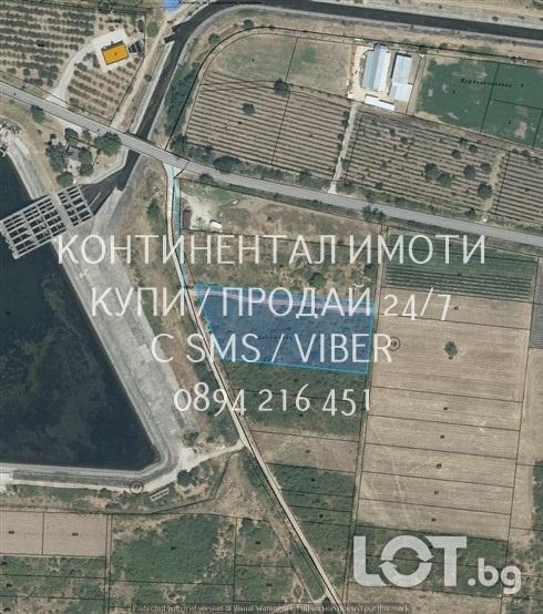 Код 70051. Овощна градина 4700м2, кат 4-та НТП лозе, на метри от вод