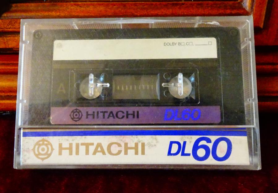 Hitachi Dl60 аудиокасета с китара.