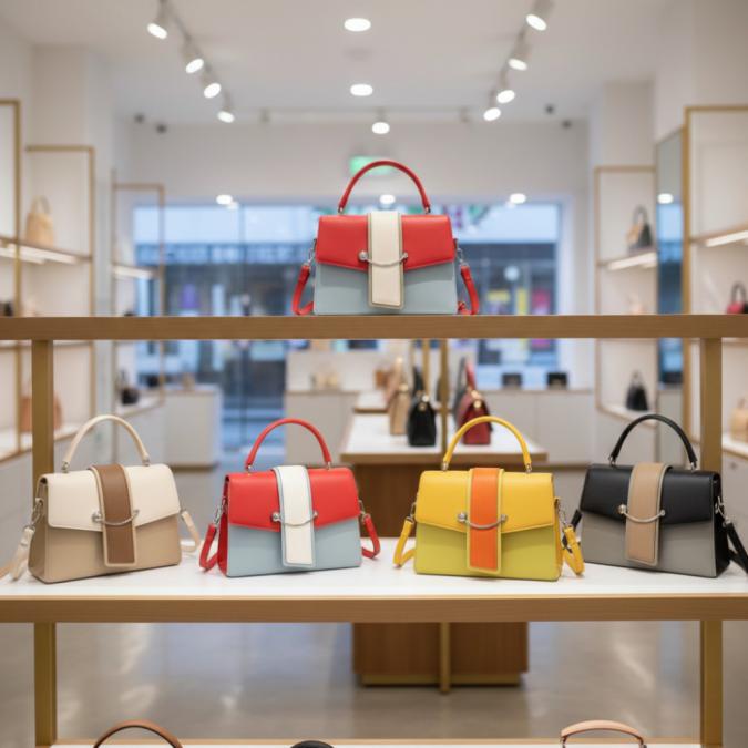 Елегантна дамска чанта в 7 цвята - компактна и стилна за всеки повод