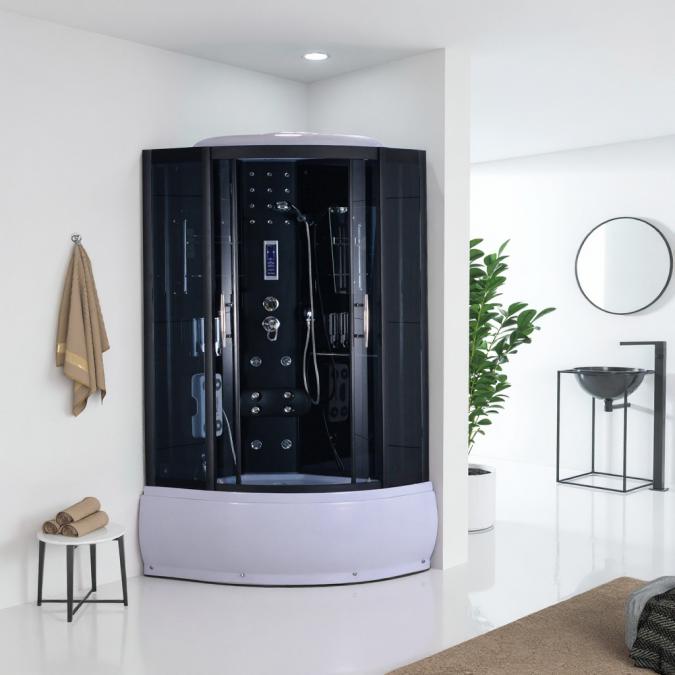 Хидромасажна душ кабина DMN Сиена, 120x120х215 см