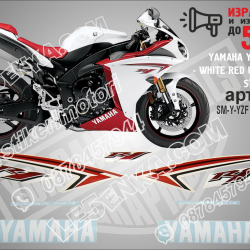 Yamaha Yzf-r1 - 2009 White RED US Version
