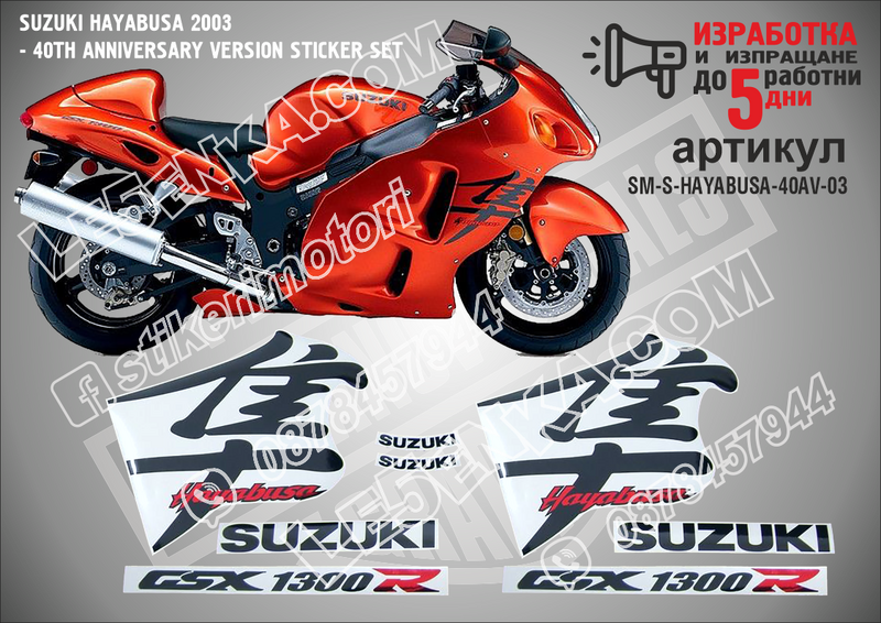 Suzuki Hayabusa 2003 - 40th Anniversary Version