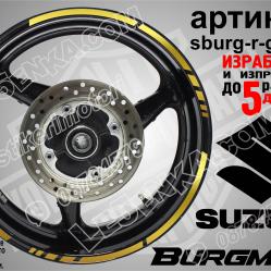 Suzuki Burgman Gold кантове за джанти