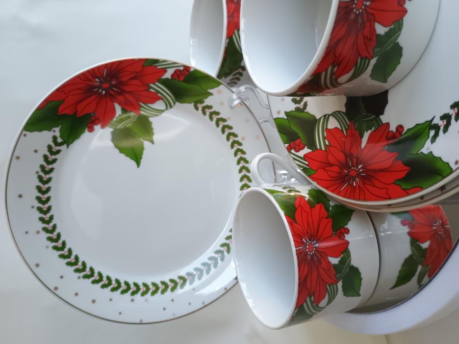 Коледен порцеланов сервиз Eva d Arley  Германия
