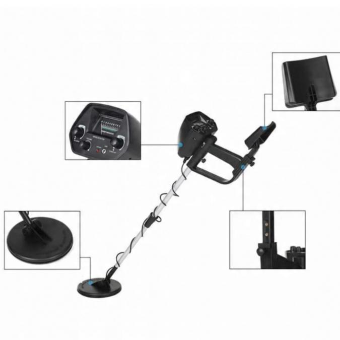 Водоустойчив металотърсач за злато, сребро, монети и съкровища K-1374